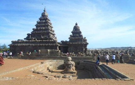 Le shore temple de Mamallapuram